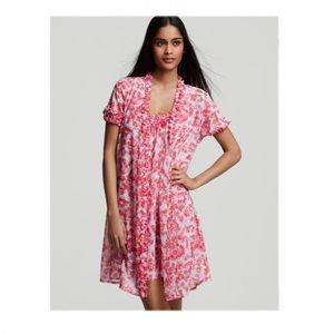 Oscar de la Renta intimates romantic garden robe size medium